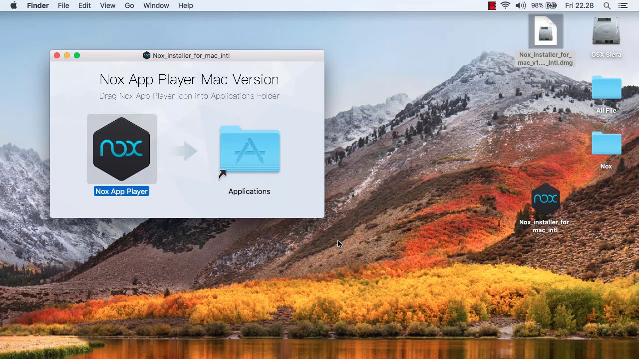 does nox app player work on mac os x